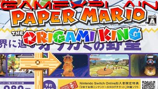 3 New Paper Mario: The Origami King Screenshots Reveal; Beach Area, Giant Pokey, & More