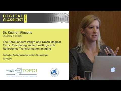 Digital Classicist Seminar Berlin (2014/2015) - Seminar 8