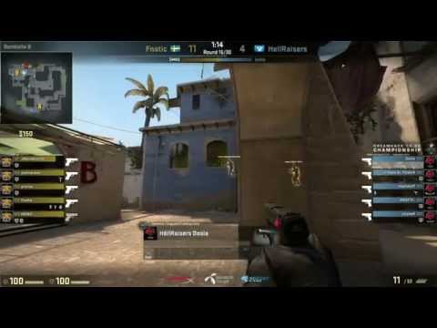 Fnatic vs HellRaisers on de_mirage @ Dreamhack Winter 2014 Group A (CS:GO FNC vs HR)