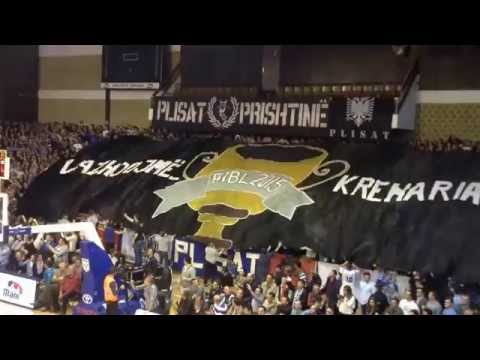 Plisat - Koregrafia ne ndeshjen Prishtina - Rilski 74:72 BIBL Finale 21 prill 2015