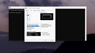 How To Set The Default Window Font Size For Command Prompt On Windows [Tutorial]