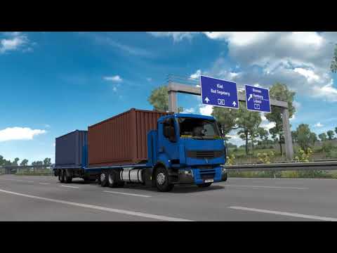 ETS2 Renault Premium 460 Kiel - Uelzen