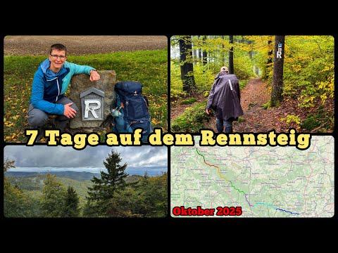 Rennsteig in 7 Tagen