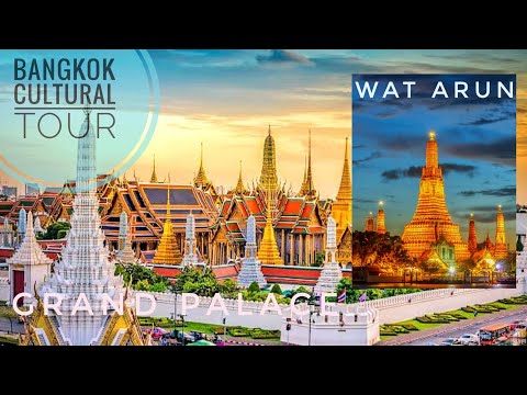 Excursão Cultural em Bangkok - Grande Palácio, Wat Arun, Wat Pho, Buda Reclinado