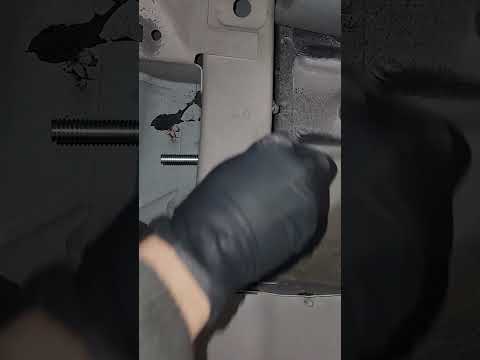 Wire Feeding Bolts for Trailer Hitch Install | #Shorts
