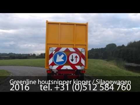 Greenline houtsnipper kipper / Silagewagen