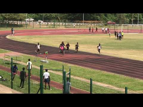 U-20 boys 100m Heat 3 |Knust Junior Olympics 2021|