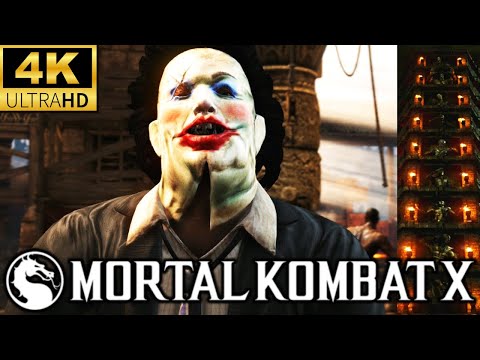 MKX *LEATHERFACE* KLASSIC TOWER GAMEPLAY!! (PRETTY LADY VARIATION) 4K 60 FPS (MORTAL KOMBAT XL) 2025