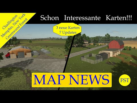 LS25 MAP NEWS Schon Interessante Karten!!! 21.-22.10.25 LS25 Mapvorstellung
