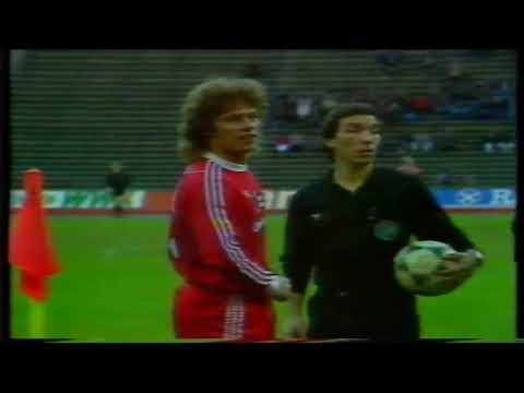 1985/1986 14. Spieltag  Bayern München -  Borussia Dortmund