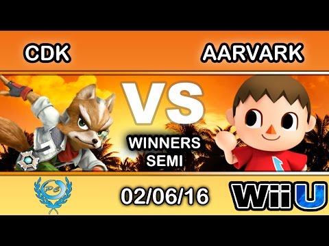 Peoples Champ - A2 | CharlieDaKing (Fox) Vs. A2 | Aarvark (Villager) Winners Semi - Smash Wii U