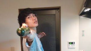 ズッキーニを使った夏パスタ作る
