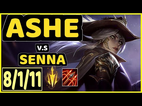 HOIT (ASHE) vs SENNA - 8/1/11 KDA BOTTOM ADC CHALLENGER GAMEPLAY - KR