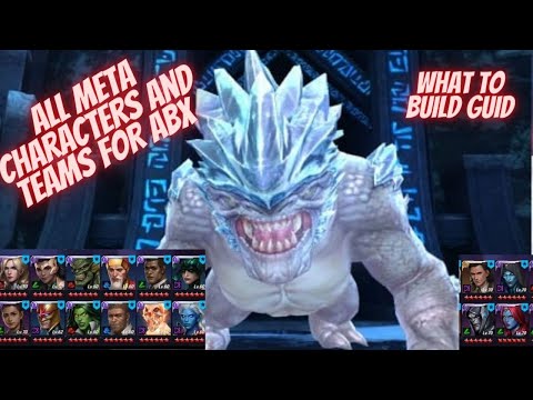 NEW ABX META GUIDE - ALL TEAM UPS AND CHARACTERS FOR 14 DAYS - CTPS AND BUILDS  |Marvel Future Fight