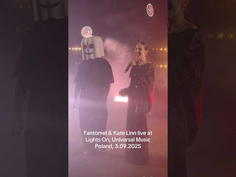 Fantomel & Kate Linn - Dame Un Grrr live at Lights On, Universal Music Poland, 3.09.2025