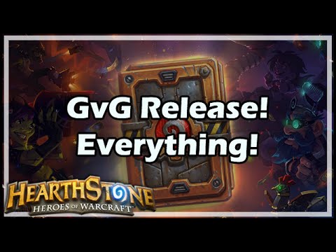 [Hearthstone] GvG Release! Everything!