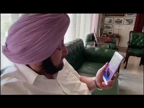 CAPT. AMARINDER SPEAKS TO ASI HARJEET, WISHES HIM SPEEDY RECOVERY & ASSURES HIM OF FULL SUPPORT