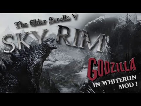 GODZILLA IN WHITERUN !!! Skyrim PC Mods