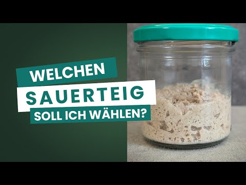 Welchen Sauerteig soll ich führen? Roggensauer oder Weizensauer?