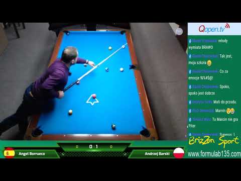 A.Barski vs A.Borrueco - Turniej FORMUŁA B 1-3-5 Standard Wiosna 2021 faza pucharowa 1/8