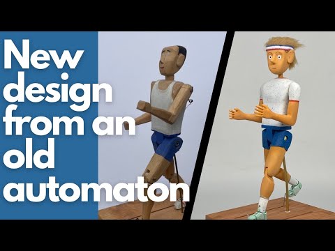 The running man automaton - How I transformed an old design!