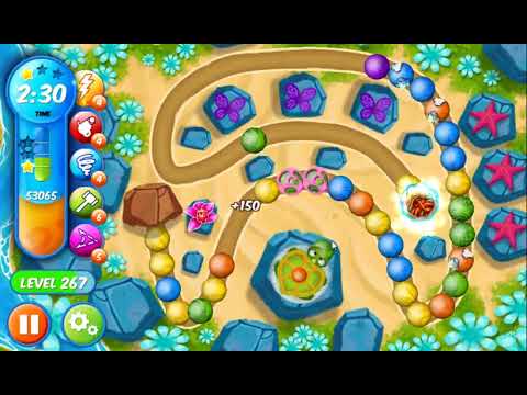 Marble Woka Woka Level 267 - NO BOOSTERS 🐢 | SKILLGAMING ✔️