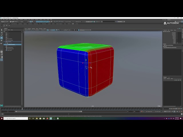 Introducing 3D matrix widget in Maya tutorial by Kelly Ng Wan