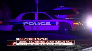 Shots fired during Largo medical call