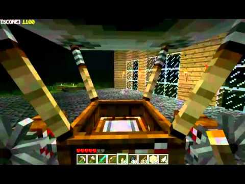 Minecraft 3rd Shift - Ep 9 - Dark Death - Balloon Flight - Ogre Strike