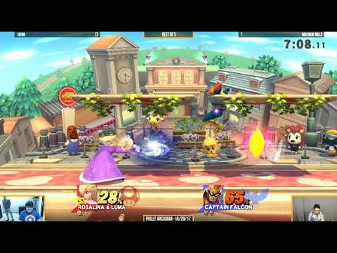 PAA2017 | Hentai|Big Dick Billy (Falcon) vs HERO (Rosa) - Winners Qtr Finals - Smash 4 Reverse Mains