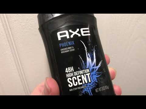 AXE Phoenix Crushed Mint & Rosemary Deodorant (ALUMINUM FREE) Review