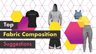 Les MEILLEURES compositions de tissus pour votre collection de vêtements de spor