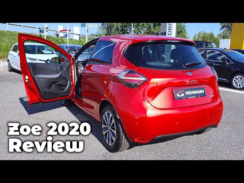 New Renault Zoe Intense 2020 Review Interior Exterior