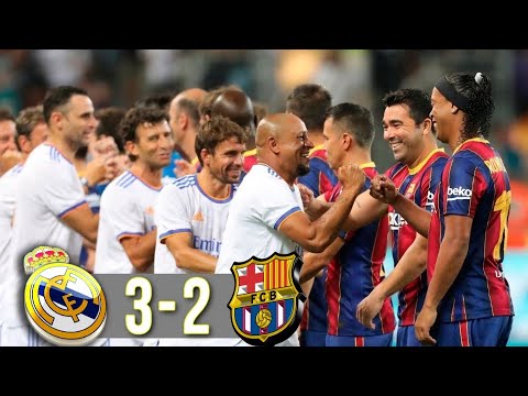 LEGENDS! Real Madrid х Barcelona Show (Figo, R.Carlos, Ronaldinho, Rivaldo)(El Clasico 2021)