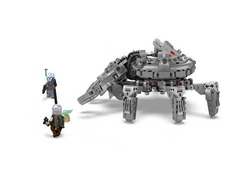 Vidéo LEGO Star Wars 75361 : Le tank araignée