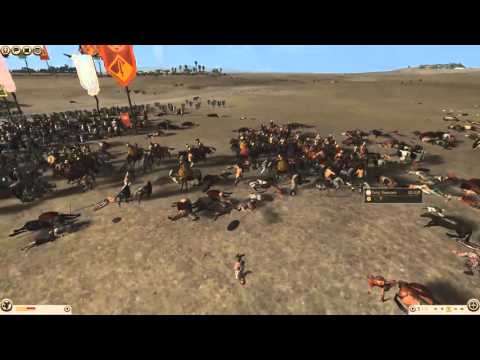 Total War Rome 2- 2v2 Battle -TWR Trolley - AVA Granitor.