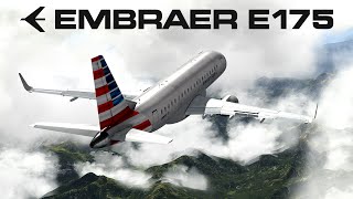 NEW Embraer E175 by X-CRAFTS© Official Promo Video for X-PLANE 10 HD