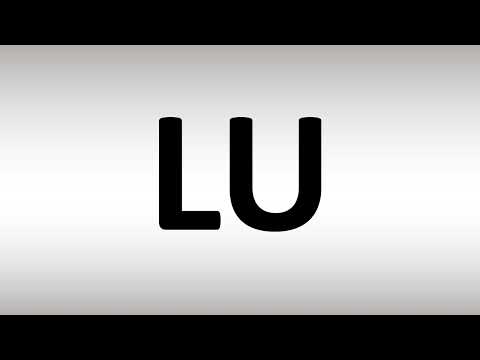 How to Pronounce Lu