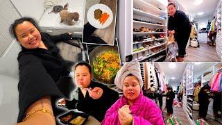 VLOG: sharing health issues, workout routine, extreme closet clean out, new year habits, homebody ❤️