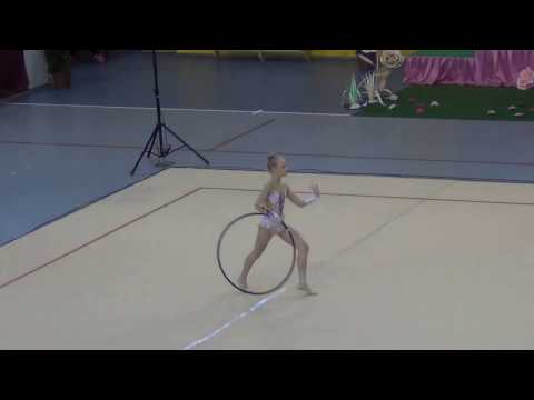 Кития Зарберга 2005 г.р., обруч. Super Bunny Cup 2017' Budapest,Hungary.
