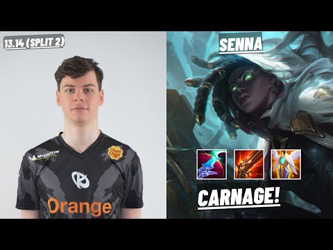 KC TARGAMAS & KC SAKEN: SENNA VS BLITZCRANK (SUPP) - CARNAGE - EUW DIAMANT I 17 LP - PATCH 13.14