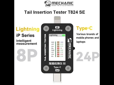 Thiết bị tự động phát hiện lỗi chân sạc iPhone MECHANIC T-824SE