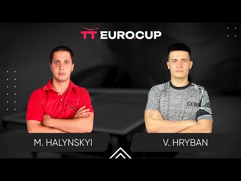 14:05 Mykola Halynskyi - Vadym Hryban 21.02.2024 TT Euro.Cup Ukraine Star. TABLE 3