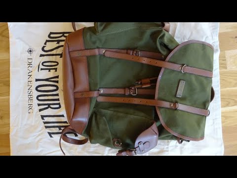 Unboxing: Rucksack "Henry" von Drakensberg - wie bei Luis Trenker