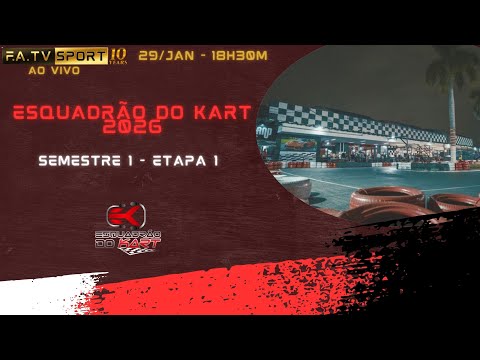 ESQUADRÃO DO KART 2026 - Campeonato por categorias SPEEDLAND - 1º Semestre - Etapa 1
