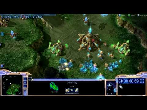 Starcraft 2 Beta - Protoss on Lost Temple 3/4