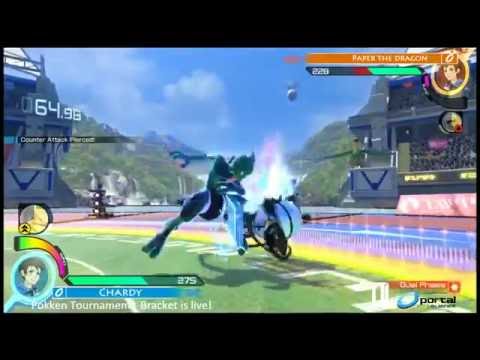 Chardy vs Paper the Dragon - Pokken at Portal 6/16/16