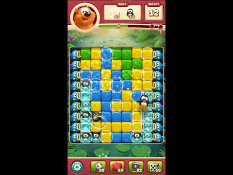 Toon Blast Level 3293 - NO BOOSTERS 🐻🐺🐱 | SKILLGAMING ✔️