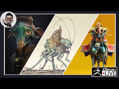 ZBrushLive Special Presentation - Pablo Munoz Gomez