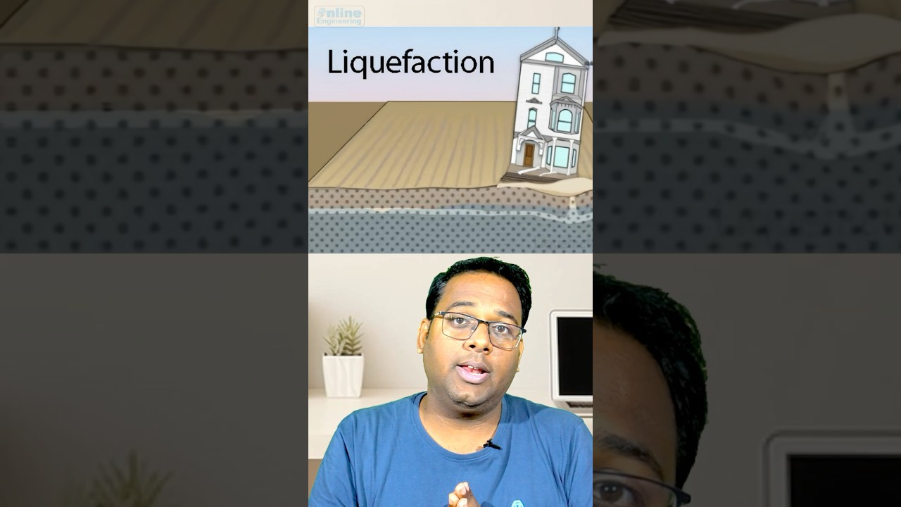 79. Liquefaction of Soil #civilengineering #soilmechanics #liquefaction #earthquake
